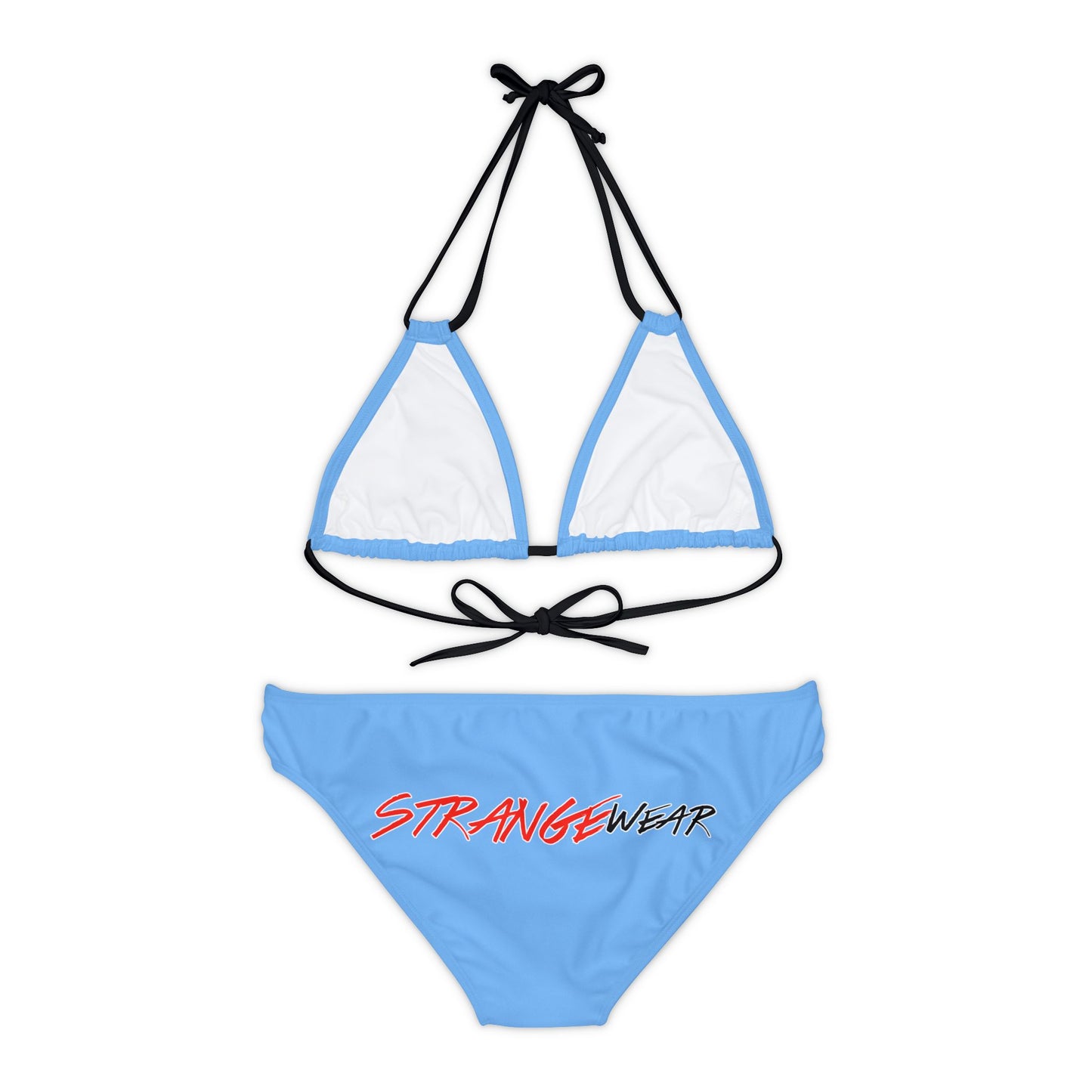 Strange Strappy Bikini Set (AOP)