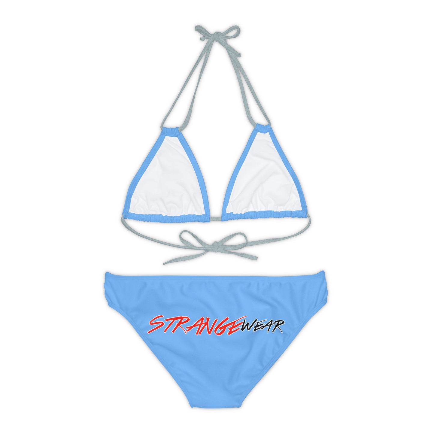Strange Strappy Bikini Set (AOP)