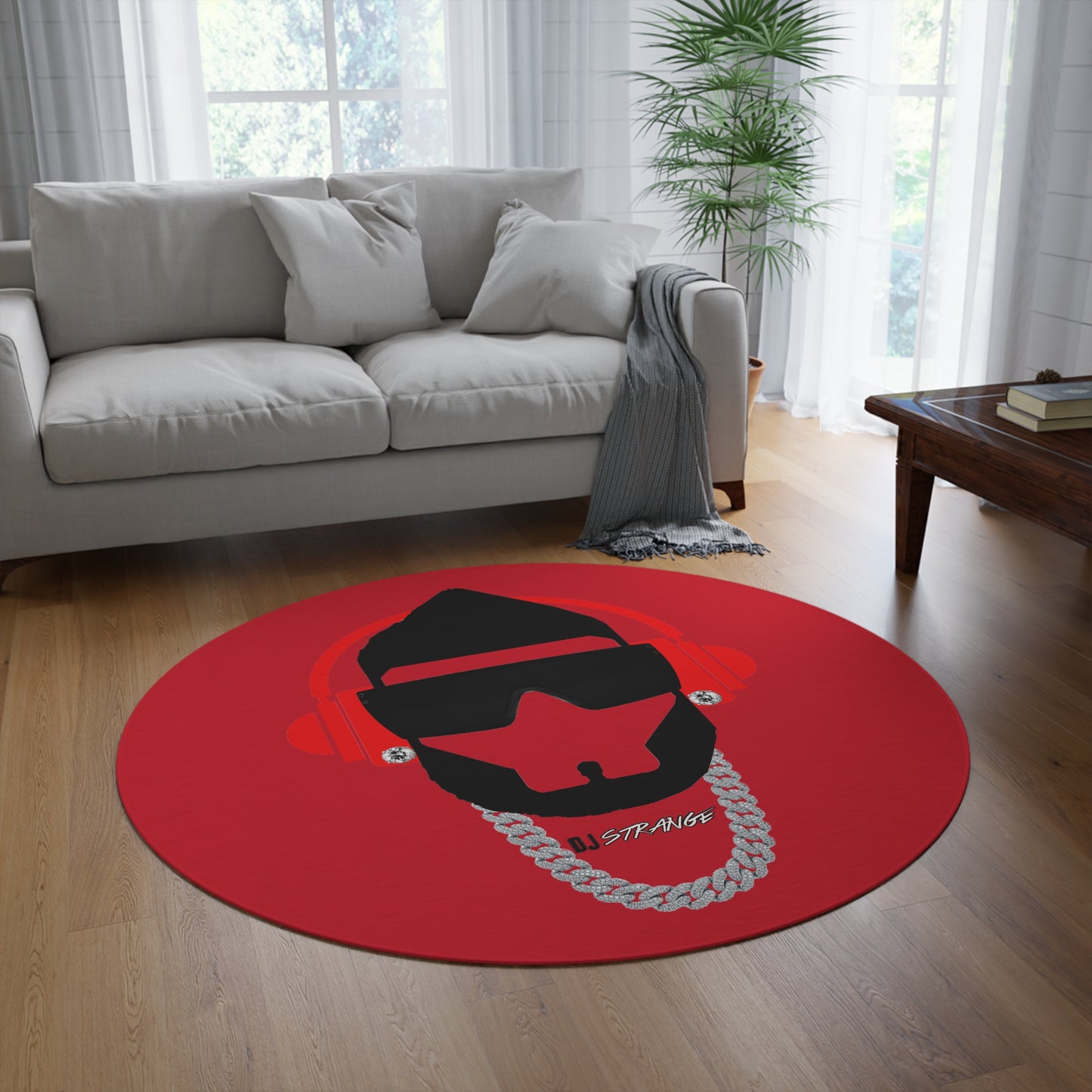 Round Rug (Strange Silhouette)