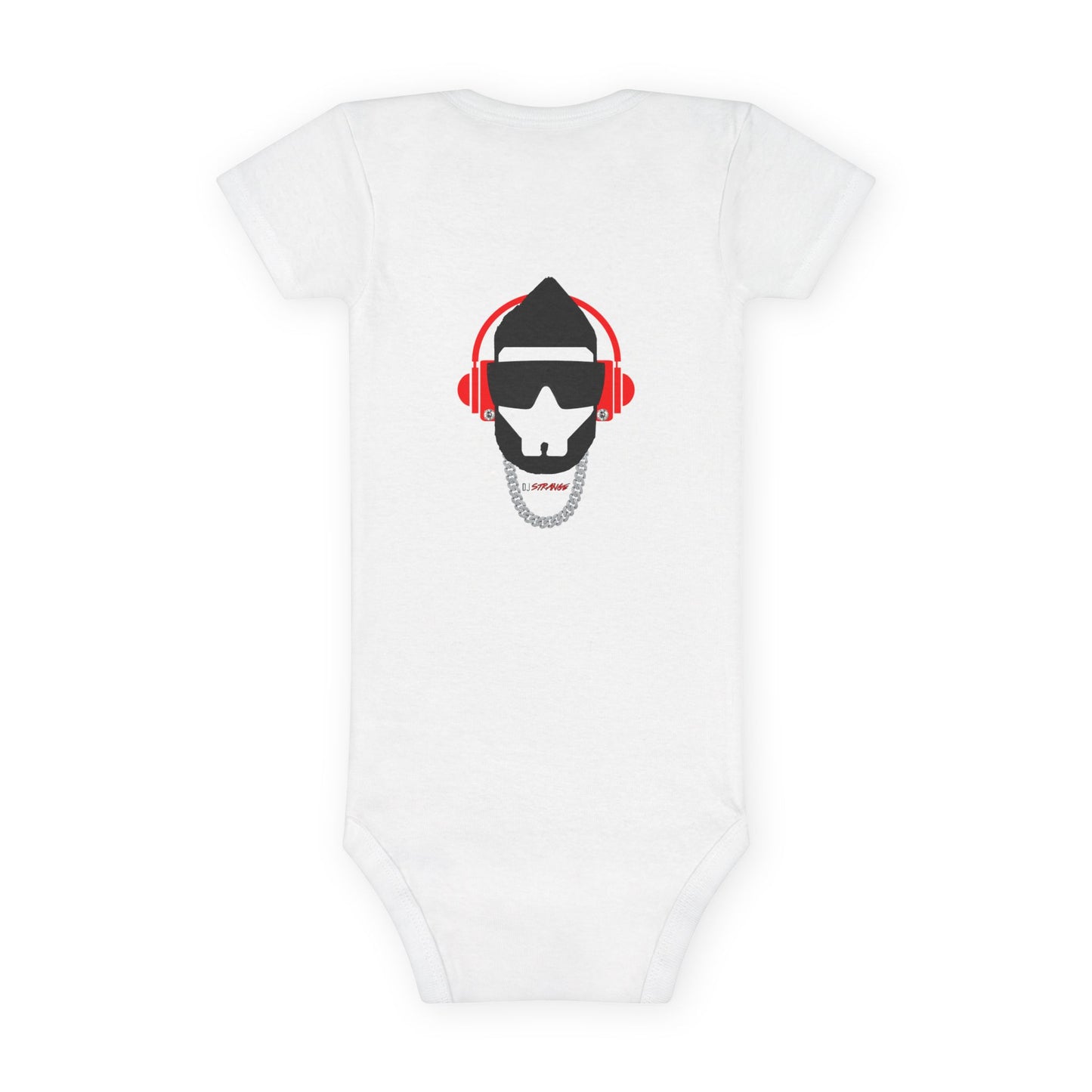 Neighby Baby Onesie - "Your Favorite Neighby" Baby Bodysuit with Strange Silhouette