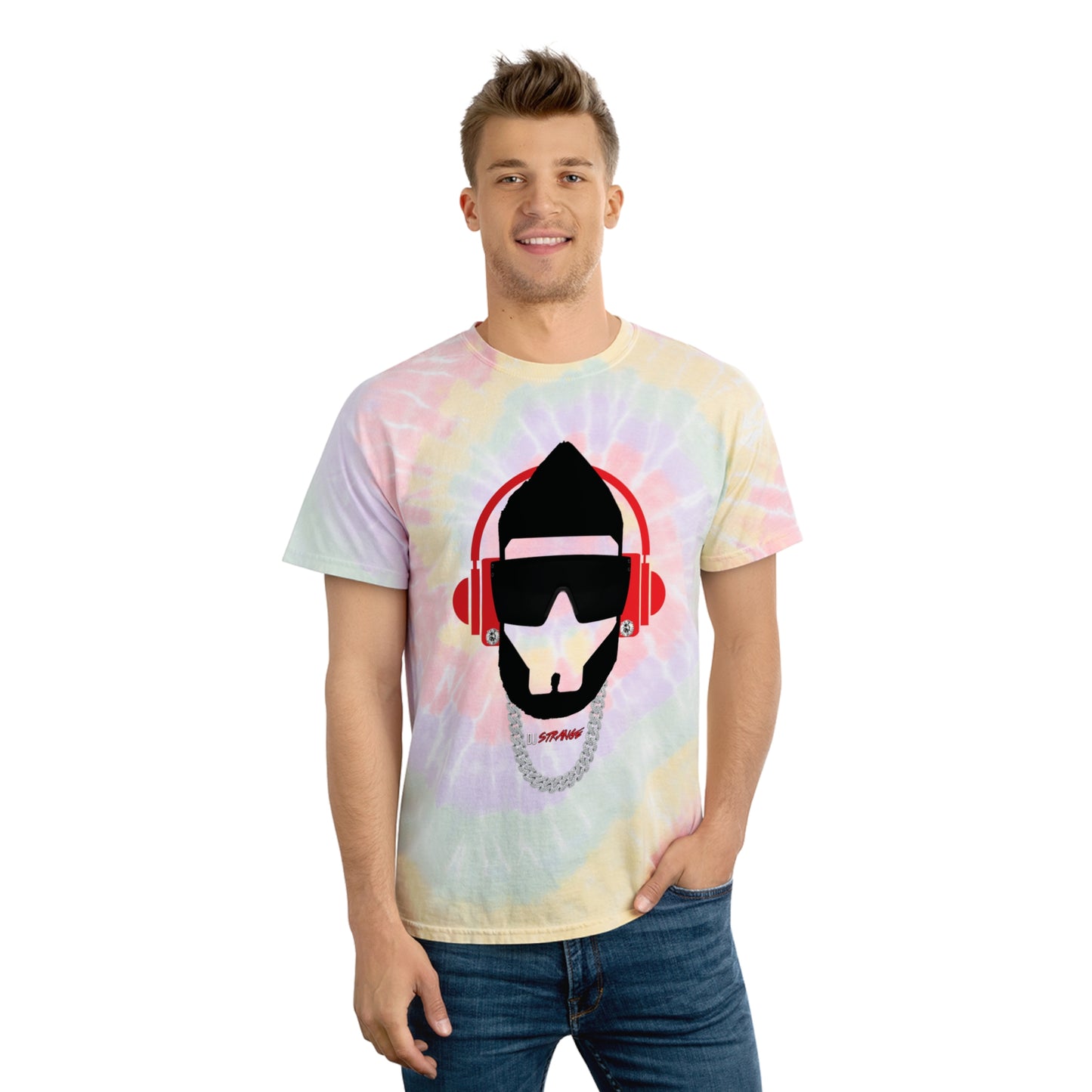 Strange Tie-Dye Tee, Spiral