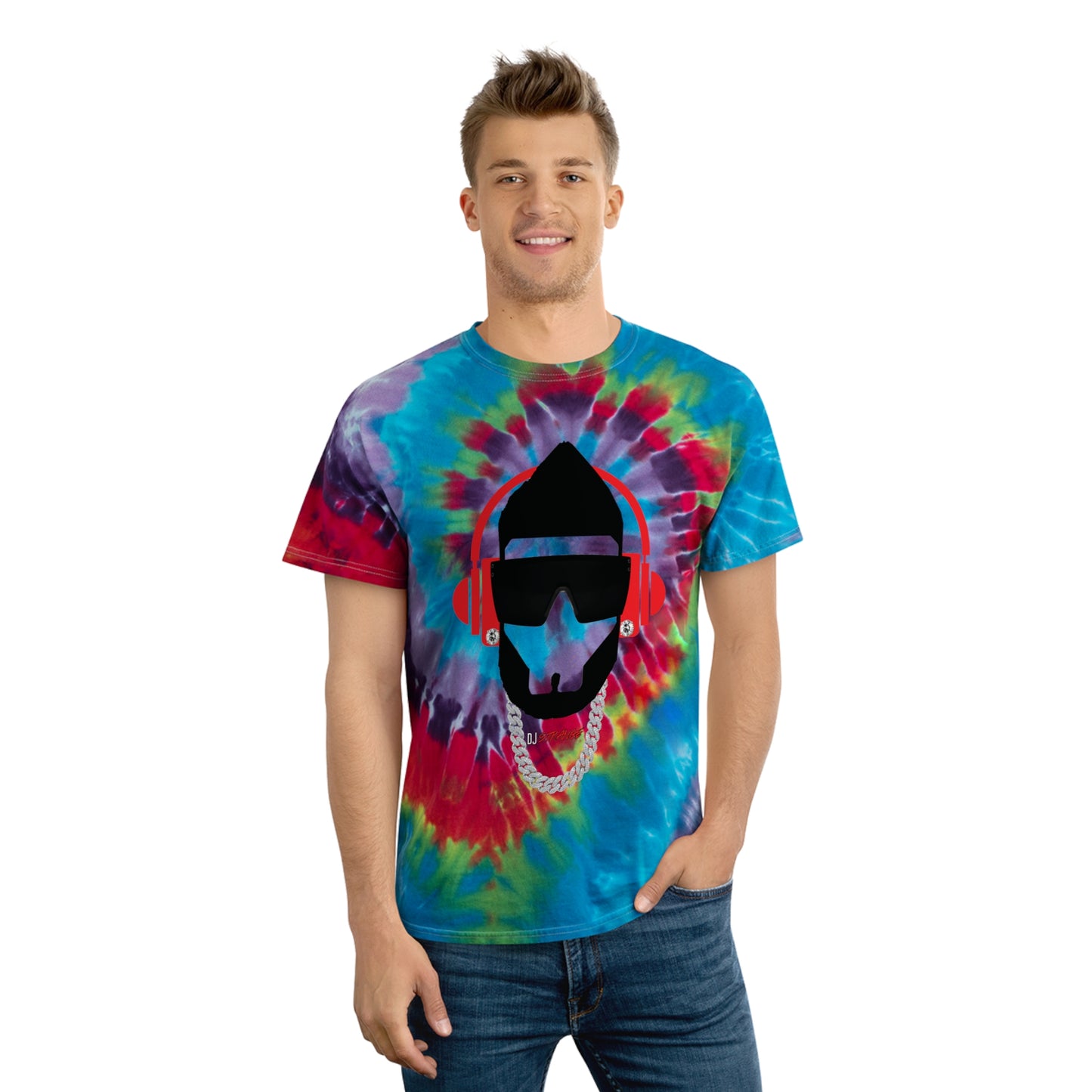 Strange Tie-Dye Tee, Spiral