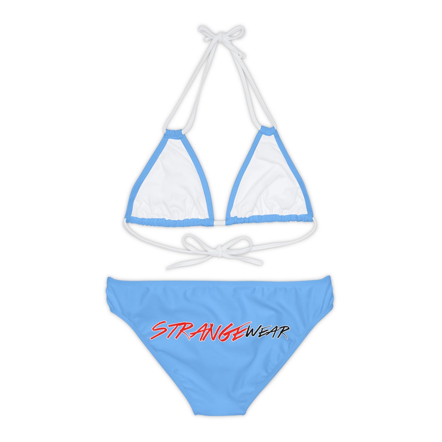 Strange Strappy Bikini Set (AOP)