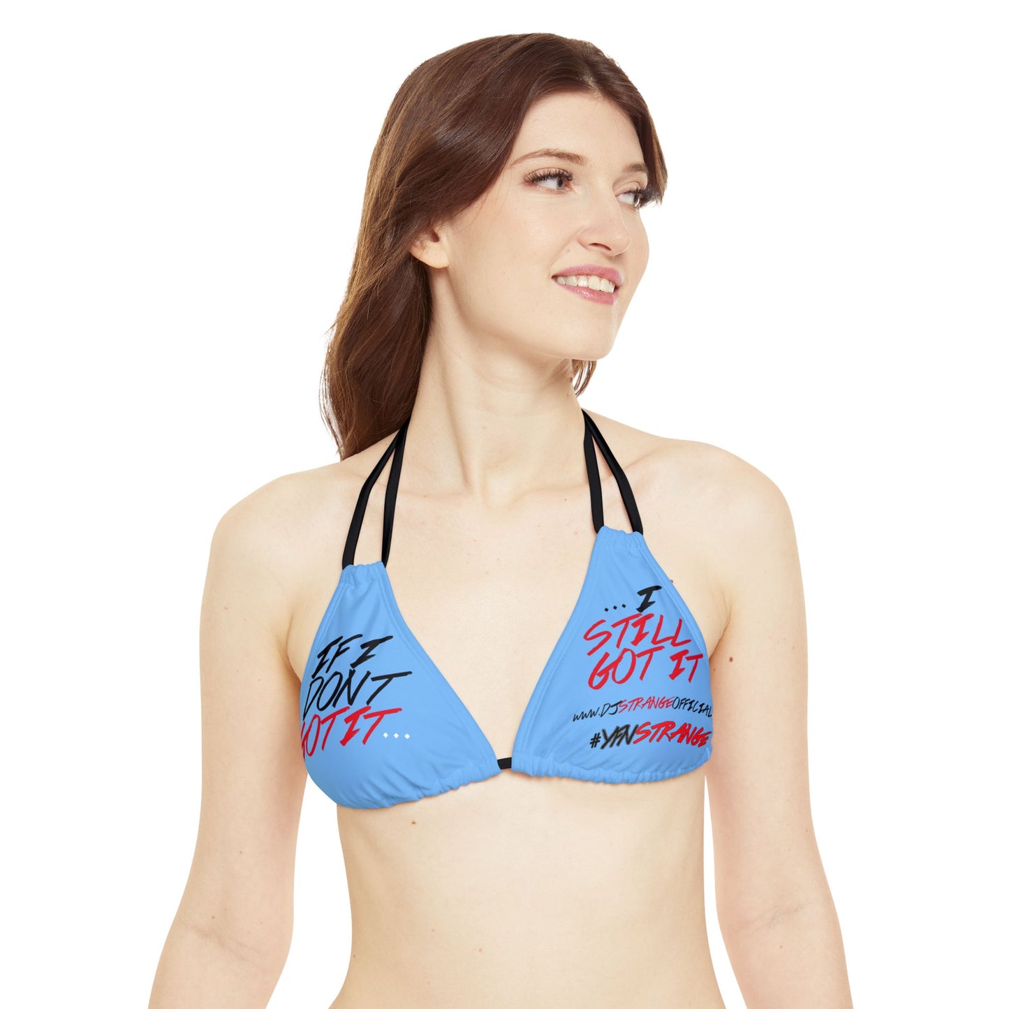 Strange Strappy Bikini Set (AOP)