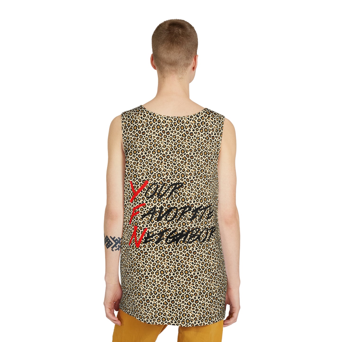 YFN Strange Silhouette Men's Tank (AOP)